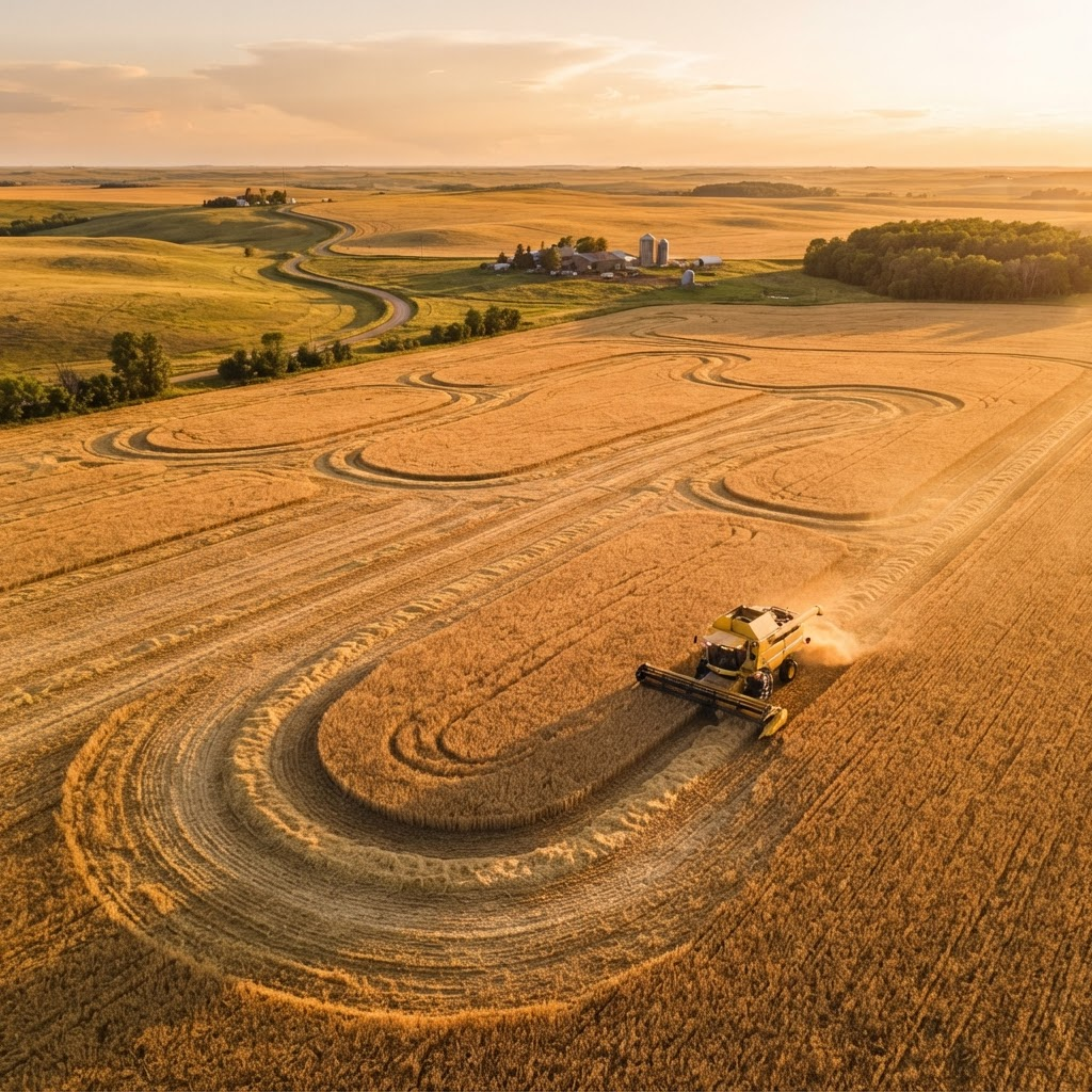 Harvest from above